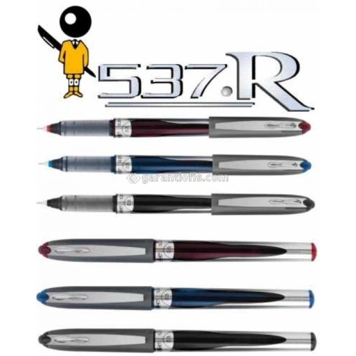 Bic 537R İğne Uçlu Kırmızı Roller Kalem (0,5 mm)