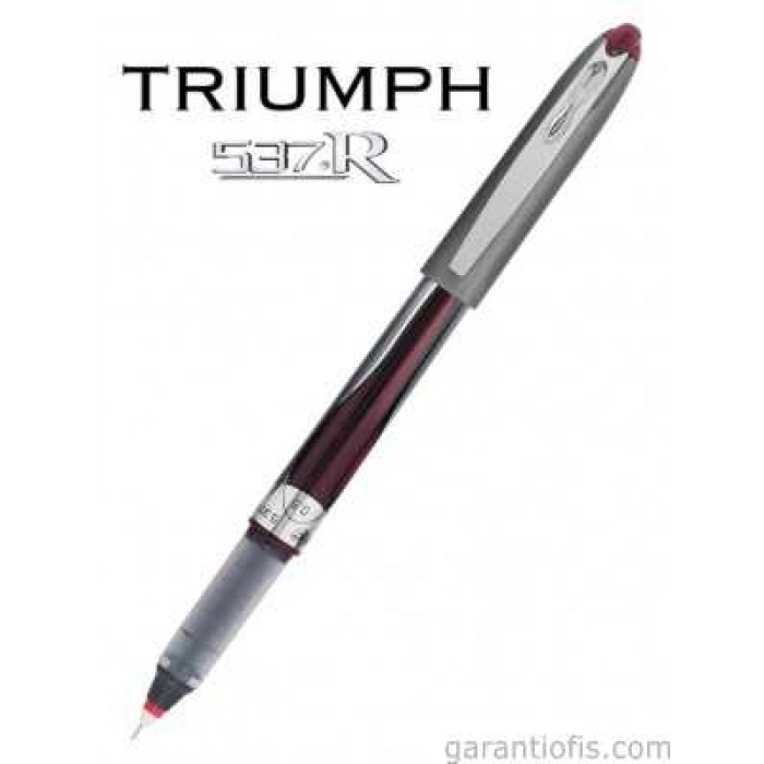 Bic 537R İğne Uçlu Kırmızı Roller Kalem (0,5 mm)