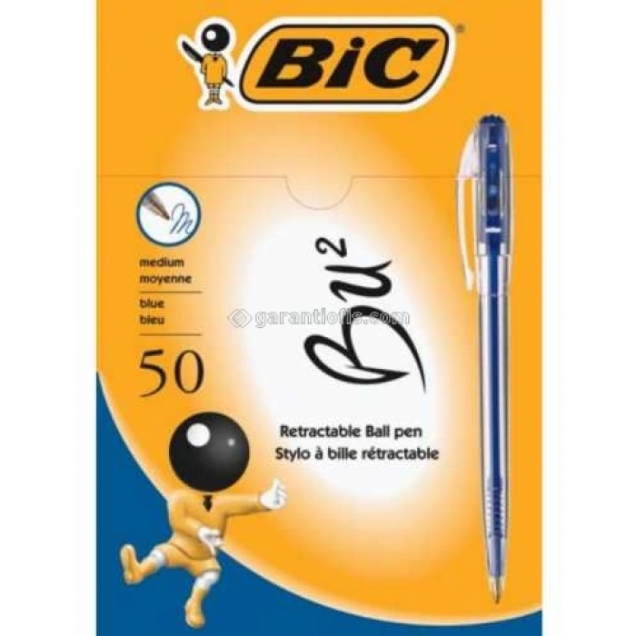 Bic Bu 2 Mekanik Kırmızı Tükenmez Kalem