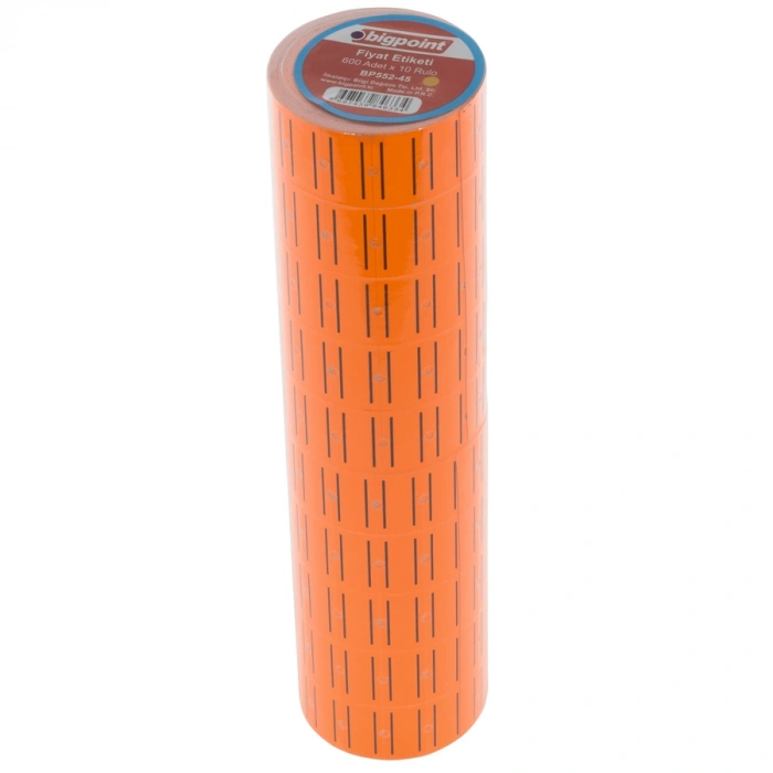 Bigpoint Fiyat Etiketi 10lu Turuncu