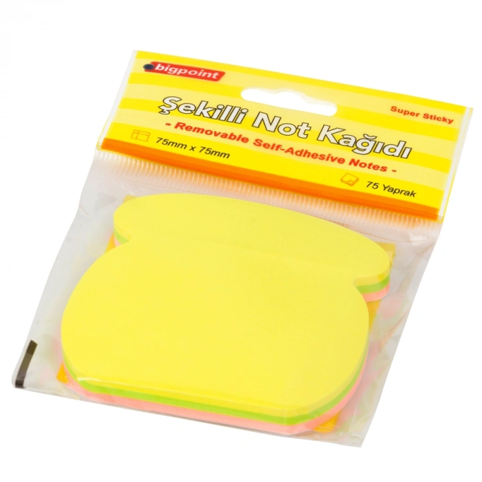 Bigpoint Şekilli Not Kağıdı Telefon 75 Yaprak