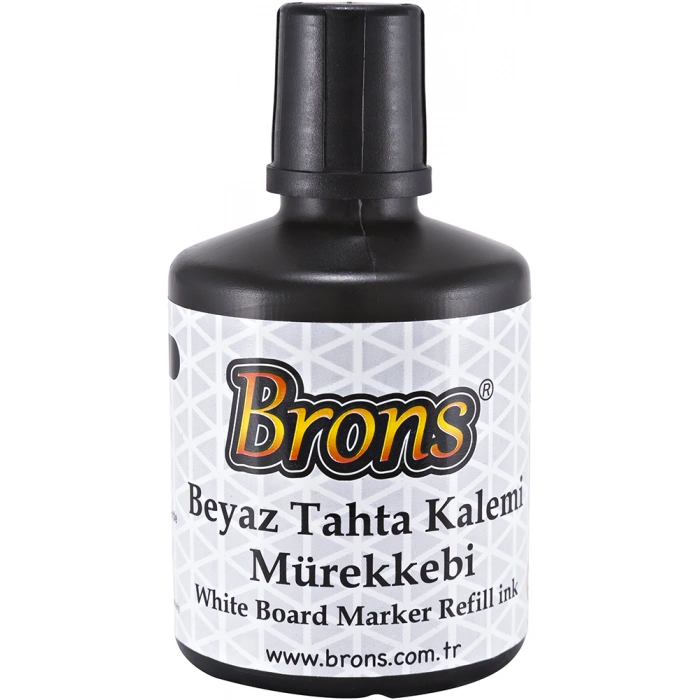BRONS SİYAH TAHTA KALEMİ MÜREKKEBİ 100 cc BR-353