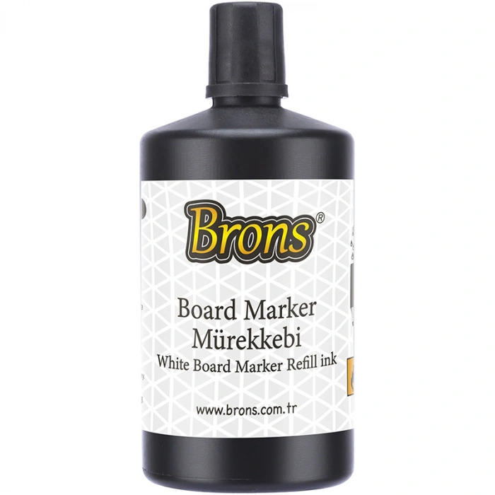 BRONS SİYAH TAHTA KALEMİ MÜREKKEBİ 250 cc BR-9150