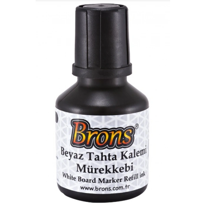 BRONS SİYAH TAHTA KALEMİ MÜREKKEBİ 30 cc BR-350