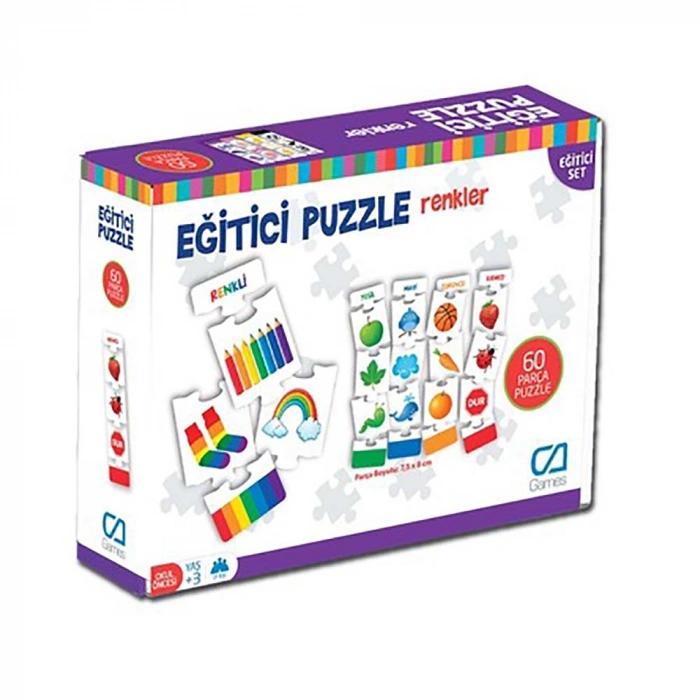 Ca Games Renkler Eğitici Puzzle 5029