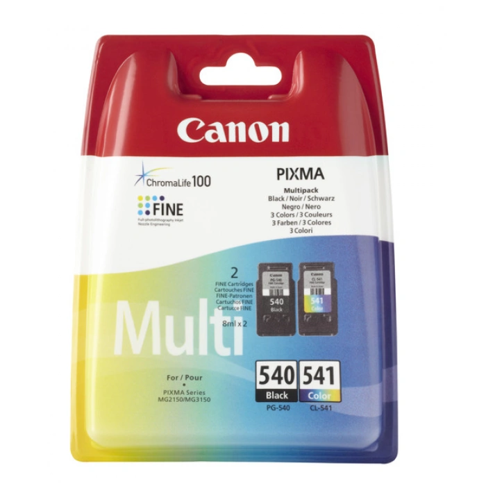 CANON PG-540/CL-541 RENKLİ KARTUŞ 2Lİ PAKET ORİJİNAL