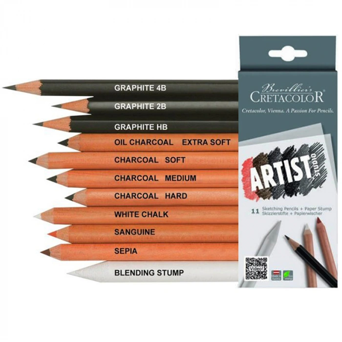 Cretacolor Artist Studio Sketching Çizim Seti  Kod:465 11