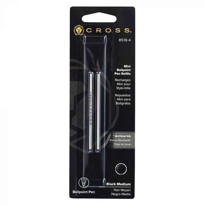 Cross Micro Refil Medium 2li Siyah 8518-4