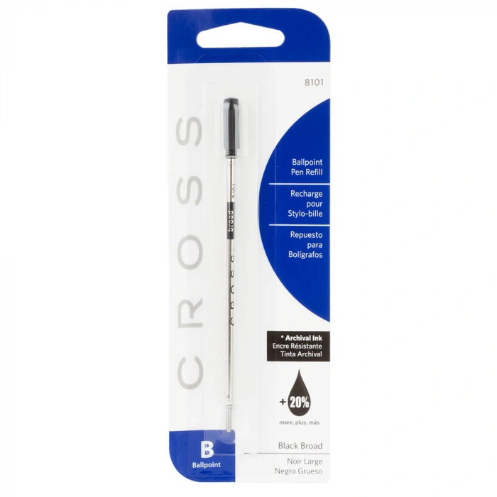 Cross Tükenmez Kalem Yedeği Siyah 8101