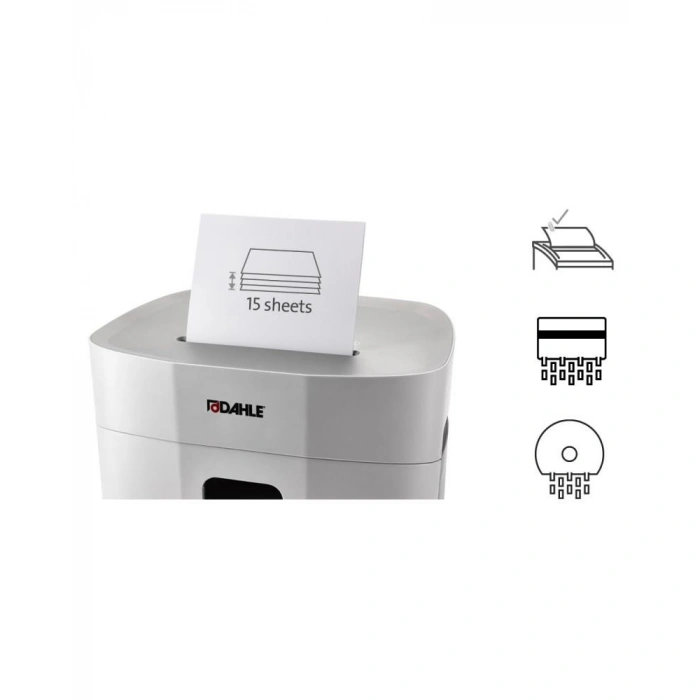 Dahle 23380 Evrak İmha Makinesi (4.0X12mm) 25LT.-15SYF.