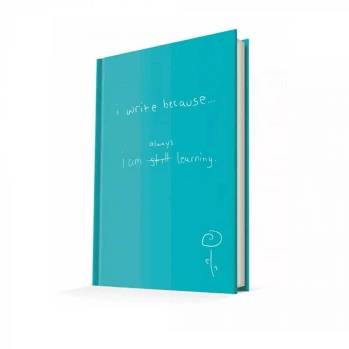 Deffter I Write Because I Am Always Learning Çizgili Not Defteri 14x20 cm 64633-3