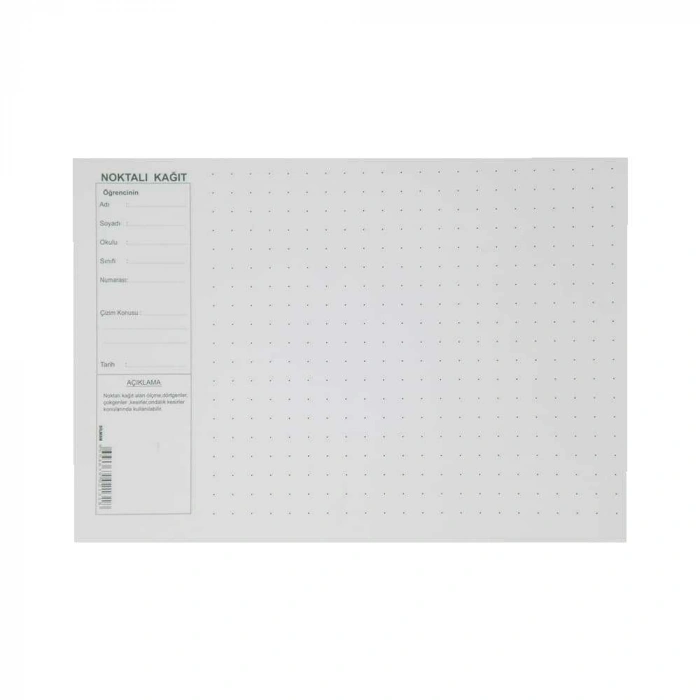 Dilman Noktalı Kağıt 100lü