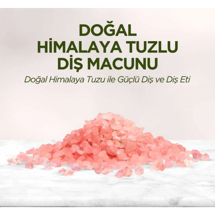 Doğal Himalaya Tuzlu Özlü Diş Macunu 90 ml