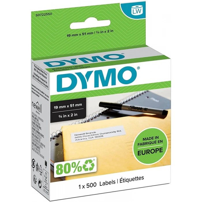 DYMO 19x51mm Çok Amaçlı Etiket (11355)
