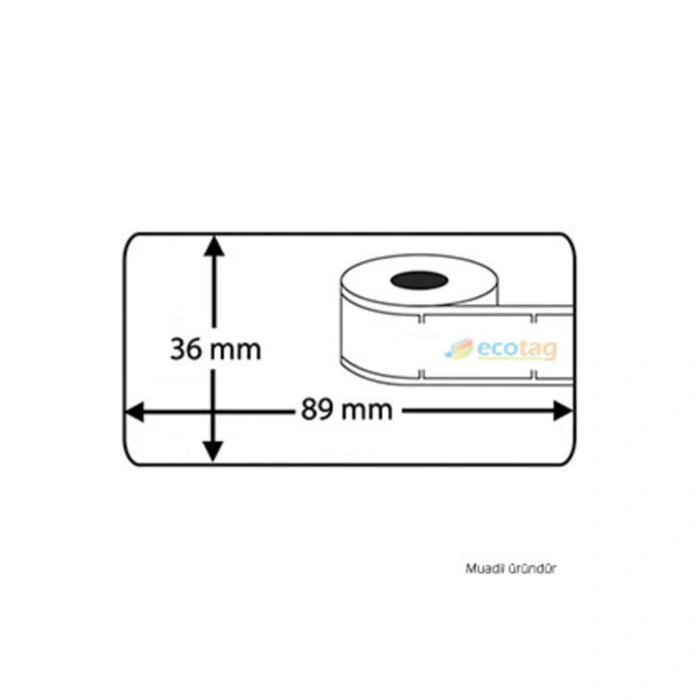 Dymo Lw Etiket Muadili Adres Etiketi Orta 89 Mm X 36 Mm 520 Adet
