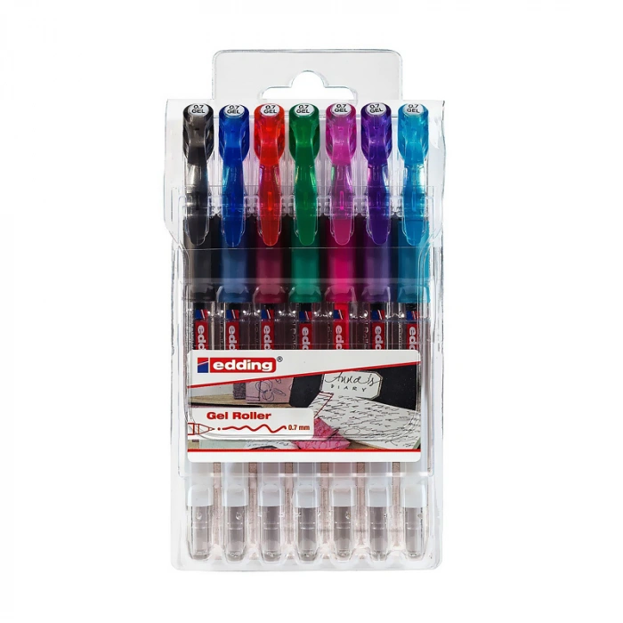 EDDİNG 2185 CRYSTAL JELLY JEL KALEM 7Lİ BLİSTER