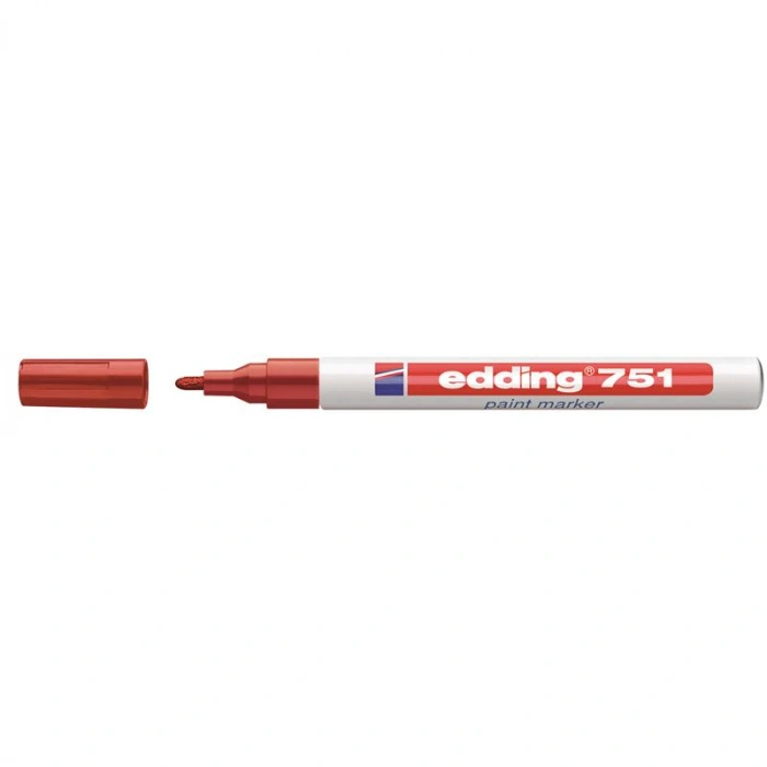 EDDİNG 751-02 KIRMIZI MARKER KALEMLERİ