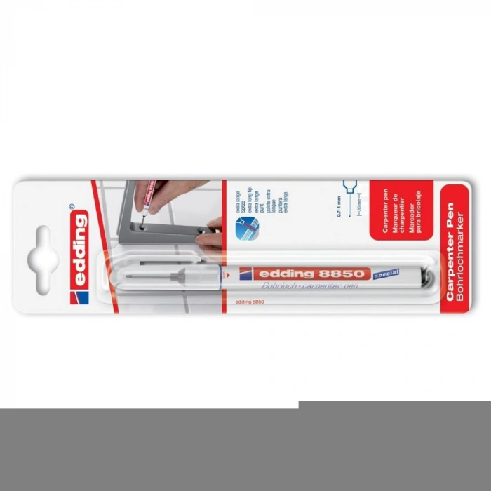 Edding 8850 Montaj İşaretleme ve Marangoz Kalemi 20li Paket