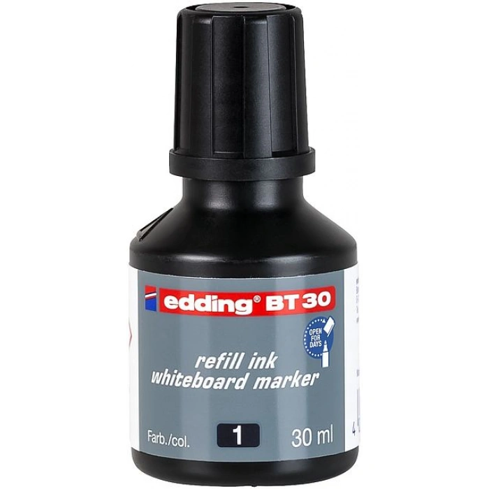 EDDİNG BT30 SİYAH TAHTA KALEMİ MÜREKKEBİ 30 ml
