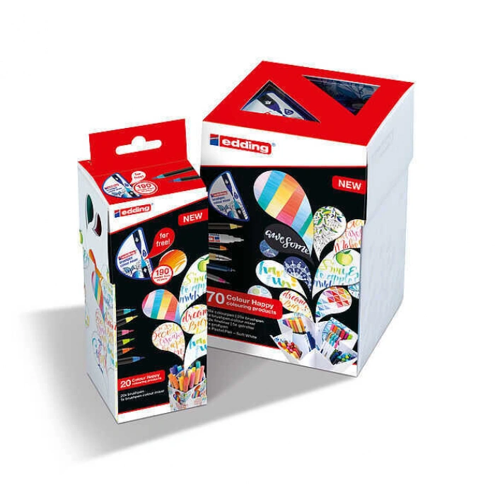 Edding Colour Happy Box 20li Set