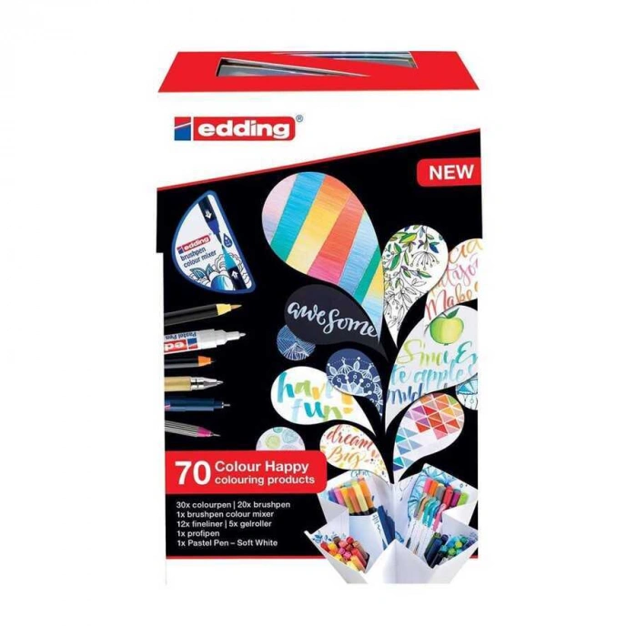 Edding Colour Happy Box 70li Set