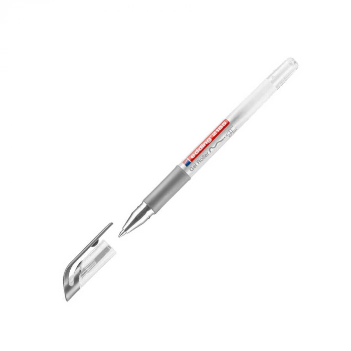 Edding E-2185 Jel Mürekkepli Kalem 0.7 mm Gümüş