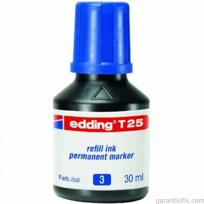 Edding T25 Mavi Yedek Mürekkep (30 ml)