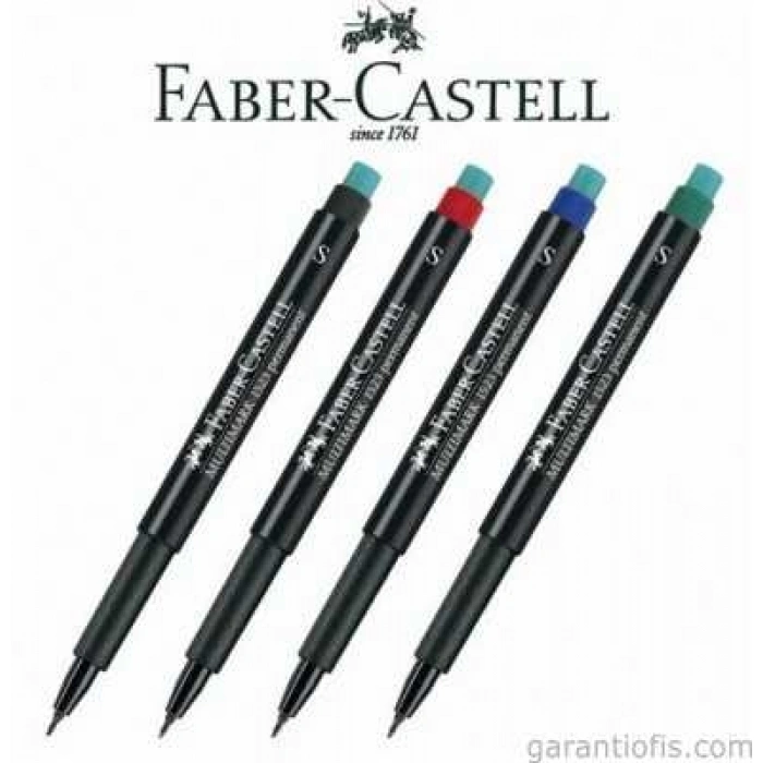 Faber Castell 1523 S Siyah Asetat Kalemi (0,4 mm)