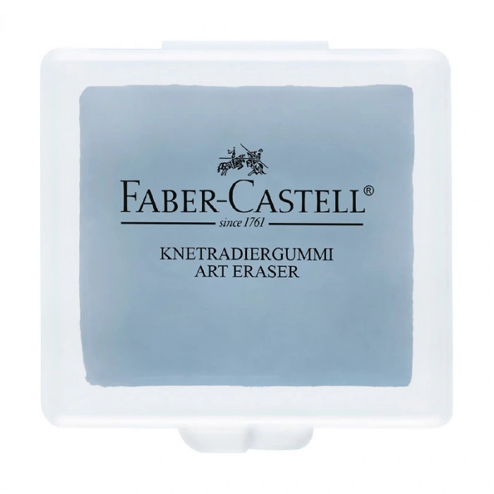 FABER-CASTELL 7220 GRİ HAMUR SİLGİ PLASTİK KUTU (127220)