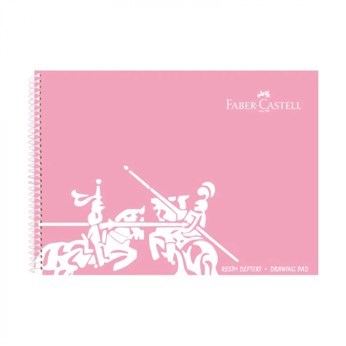 FABER-CASTELL PLASTİK KAPAK RESİM DEFTERİ 35x50 30 YAPRAK (400136)