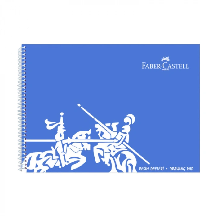 FABER-CASTELL PLASTİK KAPAK RESİM DEFTERİ 35x50 30 YAPRAK (400136)