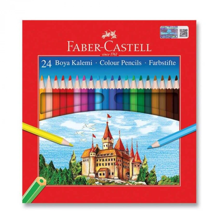Faber Castell Redline Kuru Boya Karton Kutu 24li