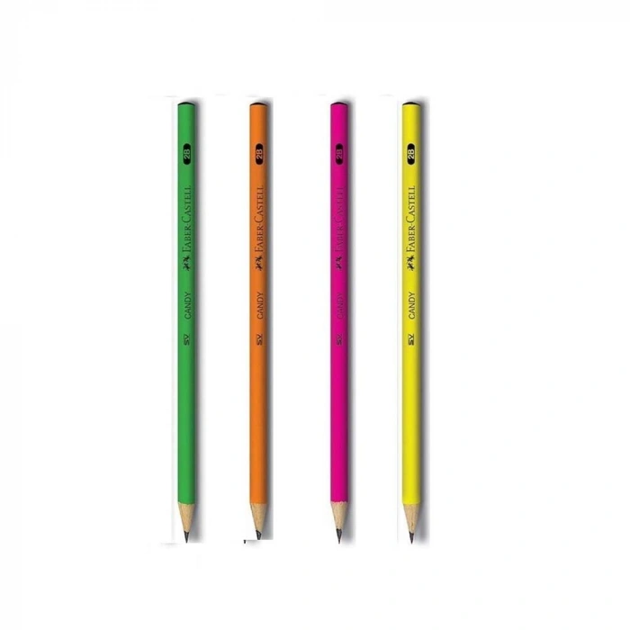 Faber Kurşun Kalem Candy 2B Silgili 5244116802