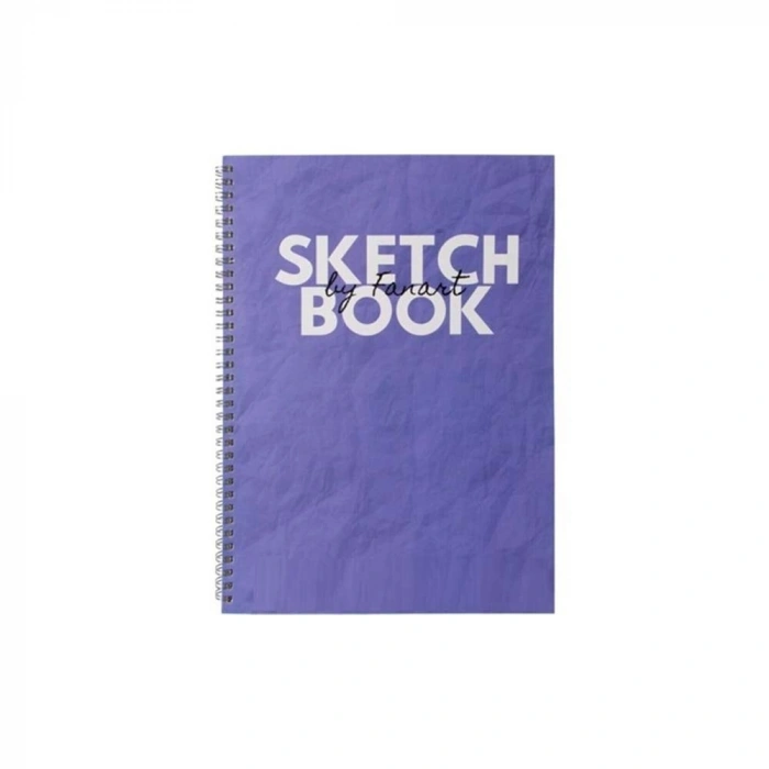 Fanart Academy Sketch Book A4 - Mavi 80gr Spiralli