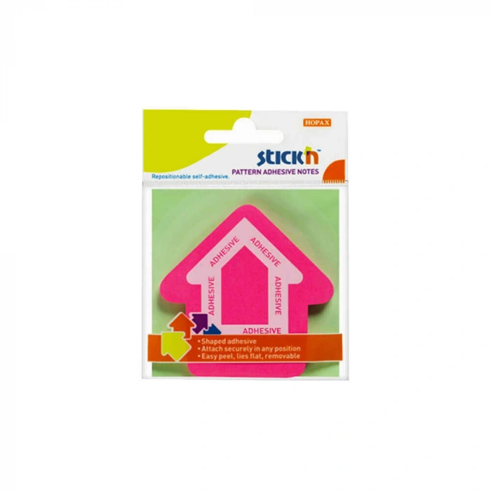 Gıpta Stickn 70 x 70 Ok Şekilli Pembe 50 Yaprak