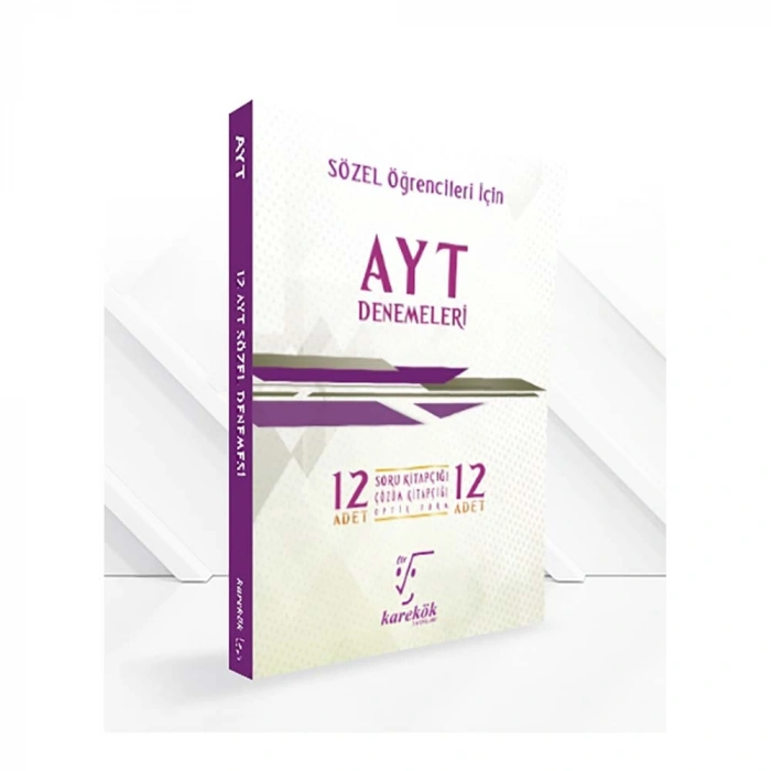 Karekök  AYT Sözel 8’Li Deneme