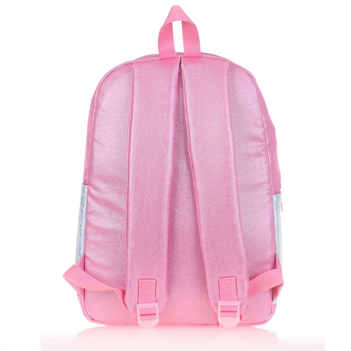 KAUKKO K1576 AMAZING SIRT ÇANTASI B LETTER PEMBE