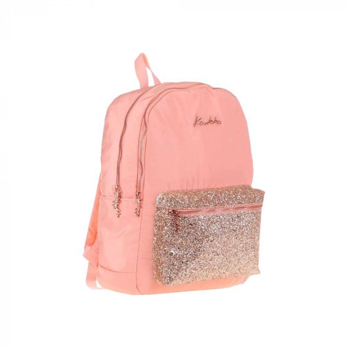 Kaukko Sırt Çantası Bright Taşlı-Somon