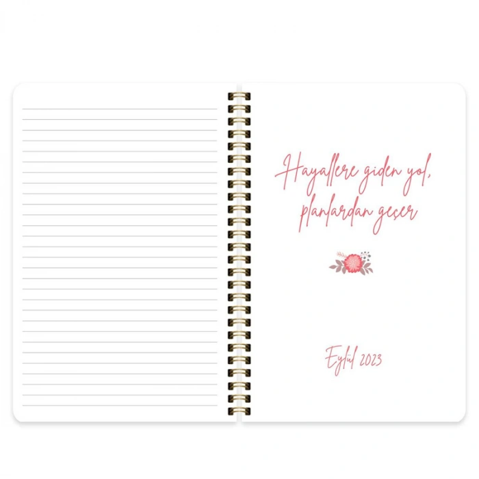 KESKİN 17x24 SPİRALLİ AKADEMİK AJANDA BAHAR 830205