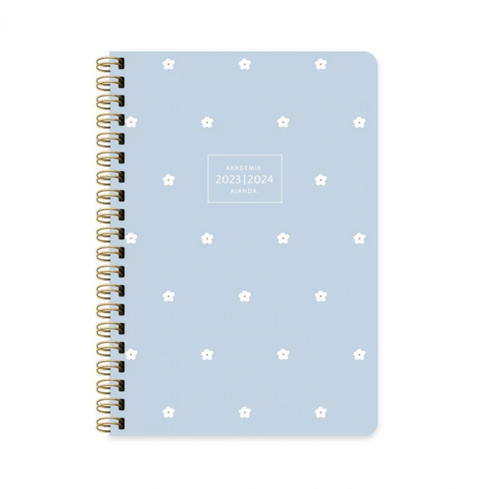 KESKİN 17x24 SPİRALLİ AKADEMİK AJANDA PAPATYA 830207