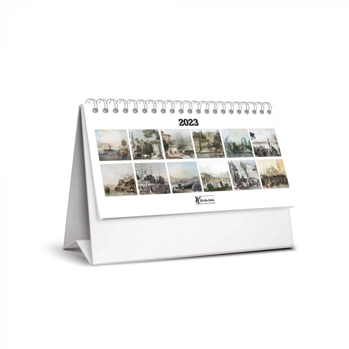 Keskin Color 2024 Üçgen Masa Takvimi Gravür 820502 Mtk-792 2016