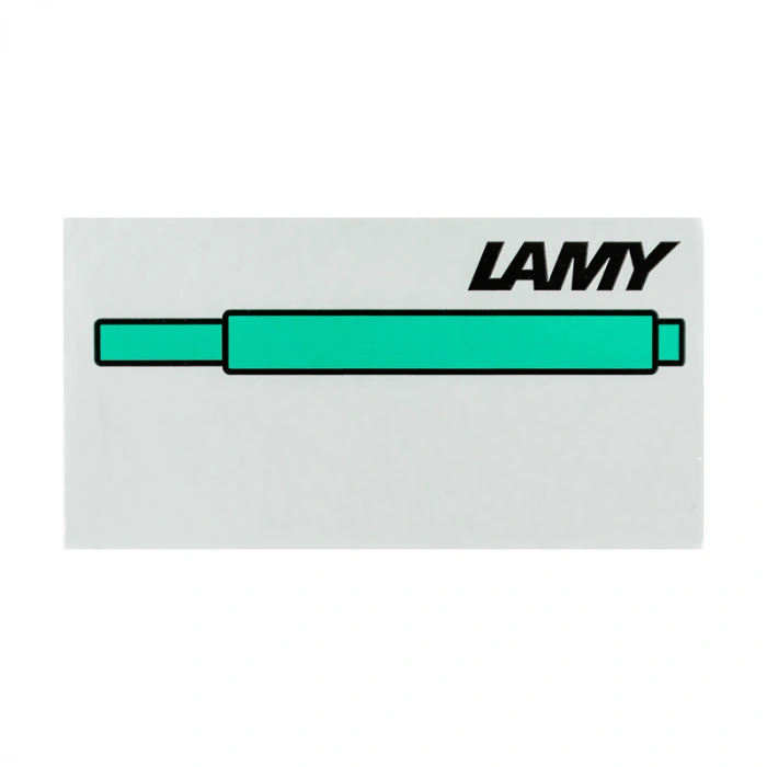 LAMY T10 DOLMA KALEM KARTUŞU YEŞİL 5Lİ