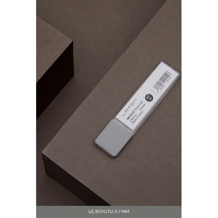 LATON SİLEA METAL RAPİD VERSATİL KALEM MOBİL TELEFON TUTUCU 0.7mm SİYAH