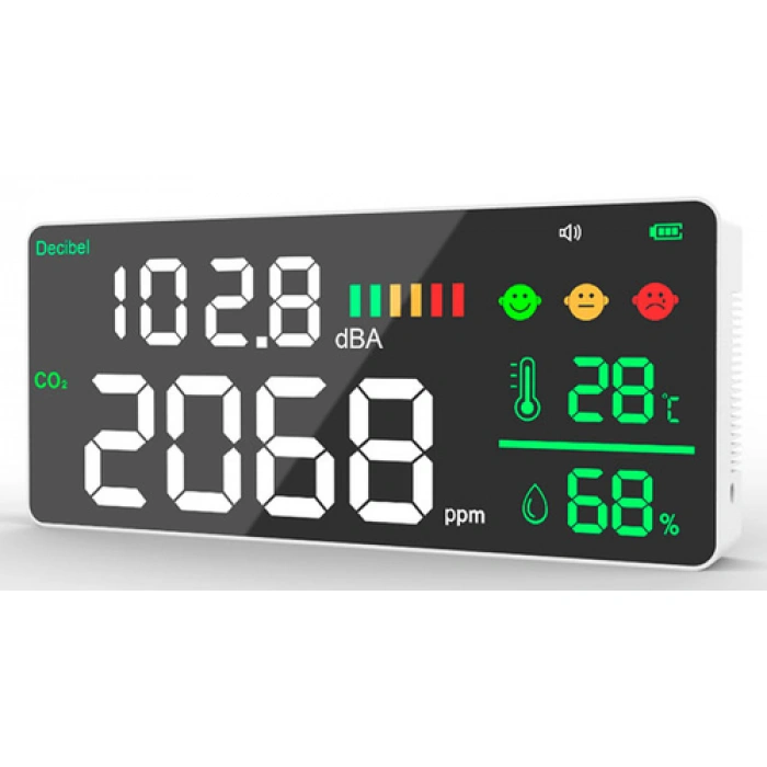 Levenhuk Wezzer Air PRO CN20 Hava Kalitesi Kirlilik Monitörü