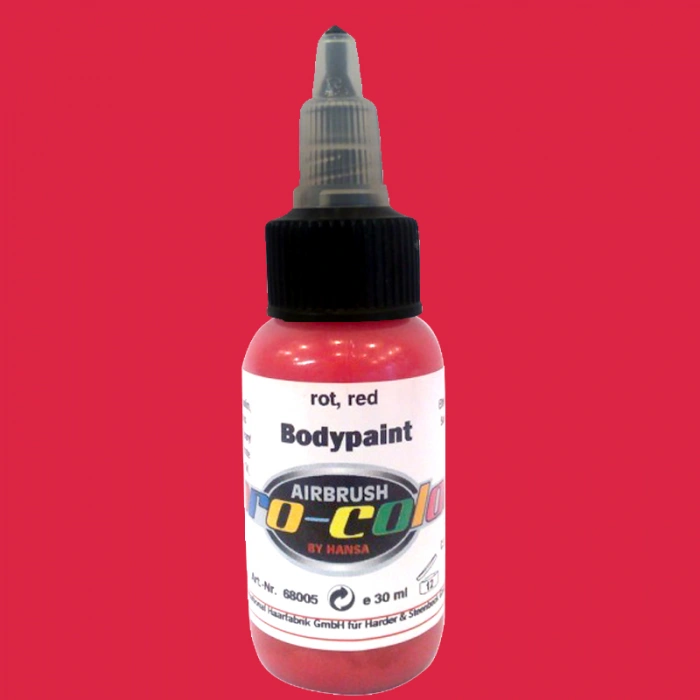 Lukas Body Paint Vücut Boyası 30ml No:68005 Kırmızı