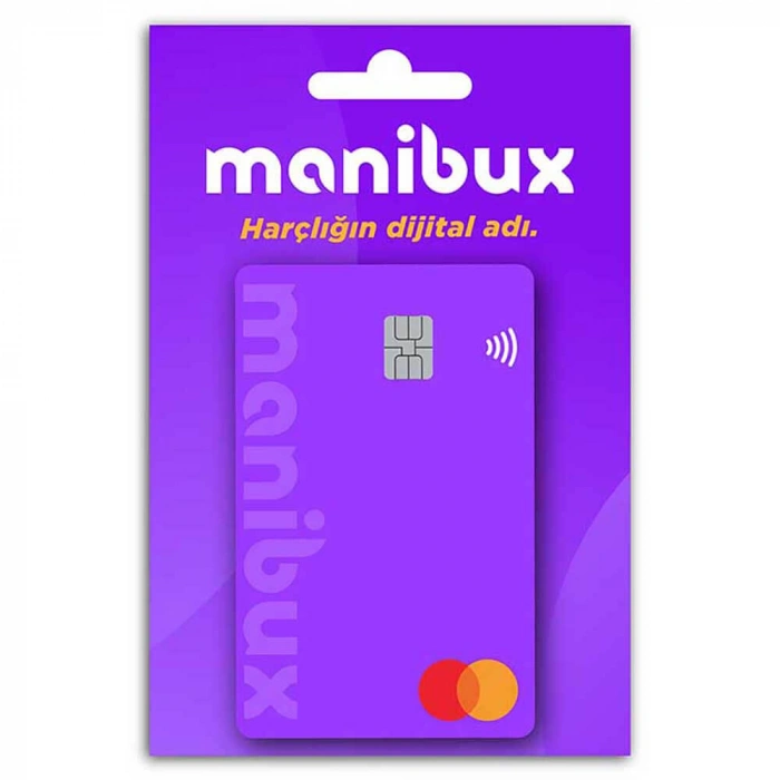 Manibux Harçlık Kartı Temassız -  Mor