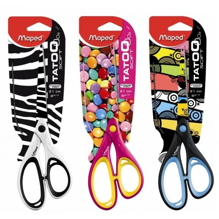 Maped Tatoo Asimetrik Makas 21 cm 479020