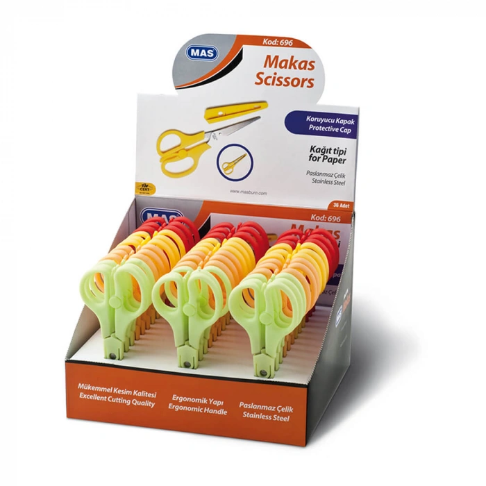 Mas 696 Çocuk Makası Kılıflı