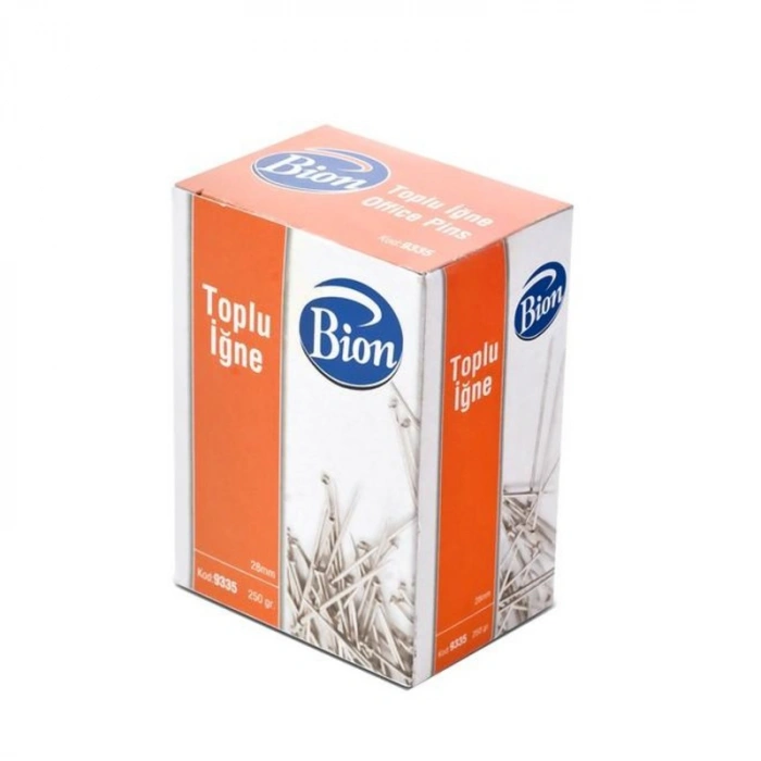 MAS BİON 9335 TOPLU İĞNE 28mm 250gr KUTU