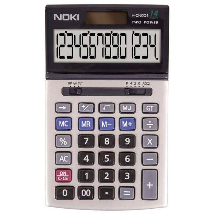 NOKİ HESAP MAKİNASI 14 HANE MASA ÜSTÜ H-CN001